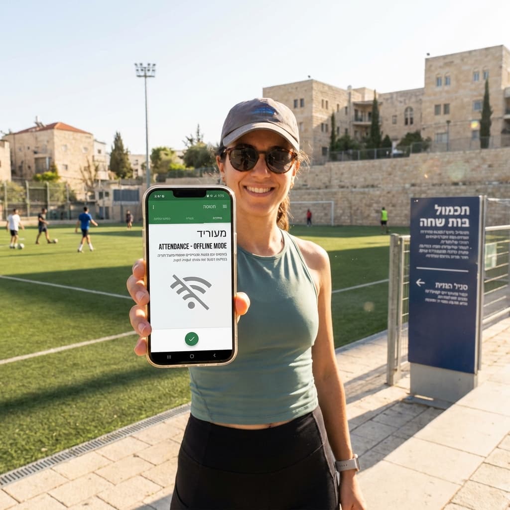 התראת WhatsApp על היעדרות